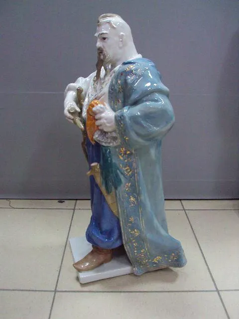 Купити Фигура фарфор полонное зхк Тарас Бульба необычный раскрас большой 47,5 см под реставрацию №10525