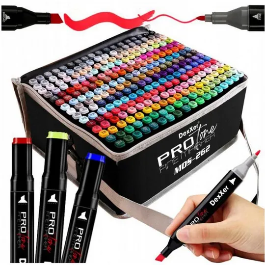 Набор маркеров для скетчинга 262 цвета Ціна