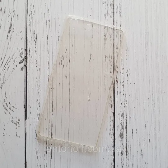 Чохол Sony Xperia M5 E5603 E5633 для телефона силіконовий Прозорий Ціна