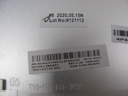 792-6 кришка матриці 6070b1486901  l62729-001  для  HP Elitebook 745 840 G5 G6 оригінал Торговий майданчик