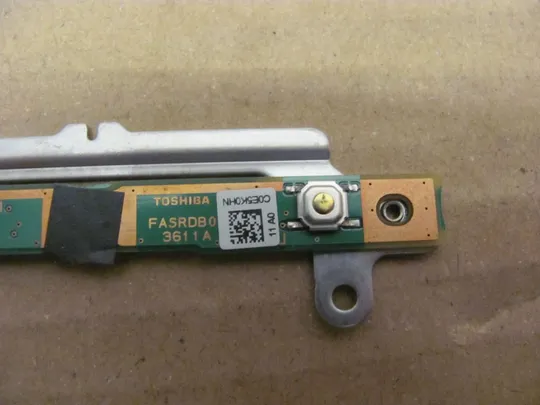 номер0006-19 плата кнопки тачпаду FASRDB0 для Toshiba Portege R30 R30-A-149 оригінал З аукціону