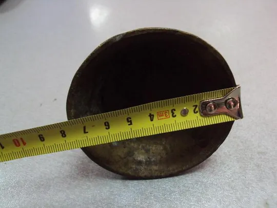 Колокол 5 бронза колокольчик высота 7,2 см, диаметр 7,5 см №11639 Де купити