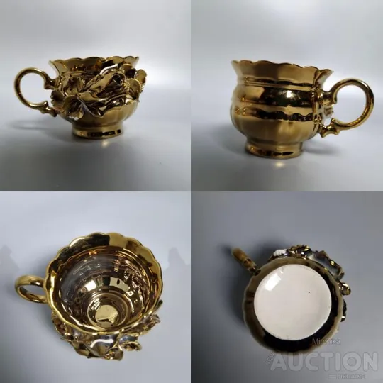 Золотиста міні-Ваза та Чашка Характеристики