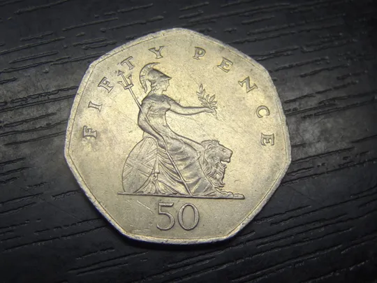 Купити 50 пенсів 1997 Британія