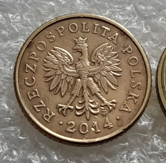 Купити (6858) 1 грош 2014 (старий та новий тип) Польща, Польша, Polska