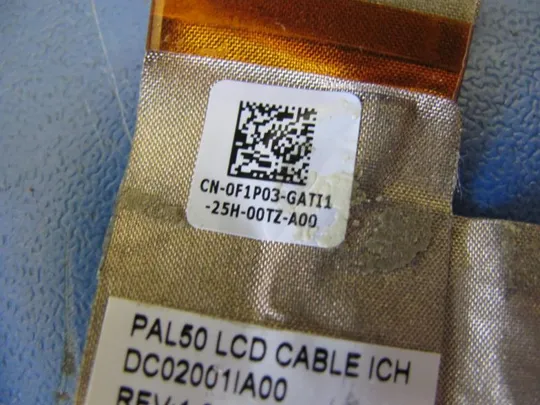 №27-4 Шлейф матриці 0F1P03 для DELL LATITUDE E6420 оригінал в хорошому стані З аукціону