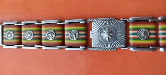 Эксклюзивный интересный ремешок для часов 1980-х годов,, итк, ручная работа gf946 Недорого