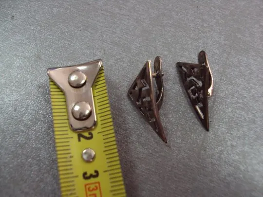 Бижутерия набор серьги и кольцо клеймо 91ЛJ Jenavi посеребрение №11567 Характеристики