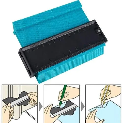 Шаблон для измерения очертаний 12см Контур для укладки ламината Ціна