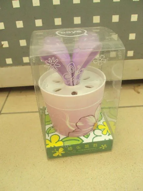 набор ложек с подставкой стакан flower whisper heppy plant ssys новый №15028 Ціна