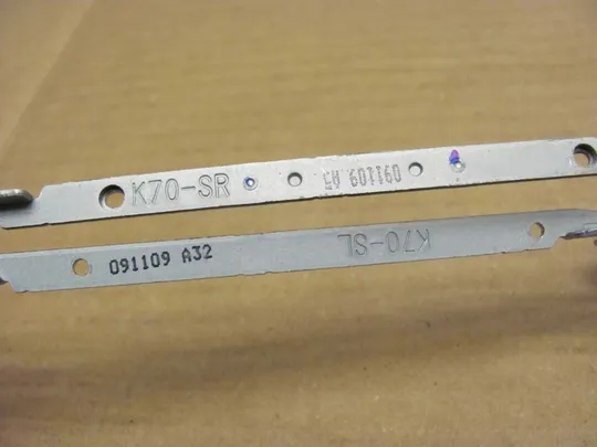 558-5 кріплення з петлями для Asus K70 K70A X70AC X70AB K70IO оригінал Де купити