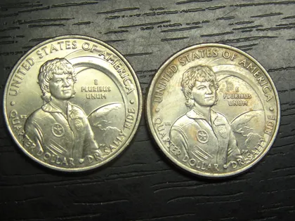 фото, 1/4 долара 2022 США Доктор Саллі Райд (два різновиди)