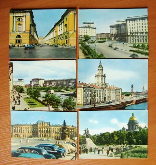 ЛЕНИНГРАД  = НАБОР ОТКРЫТОК 1964 г. = 24 шт. Інтернет-аукціон