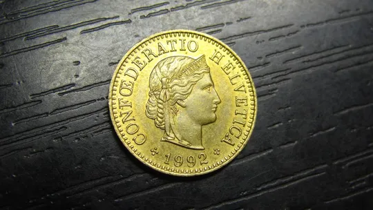 Купити 5 рапенів 1992 B Швейцарія