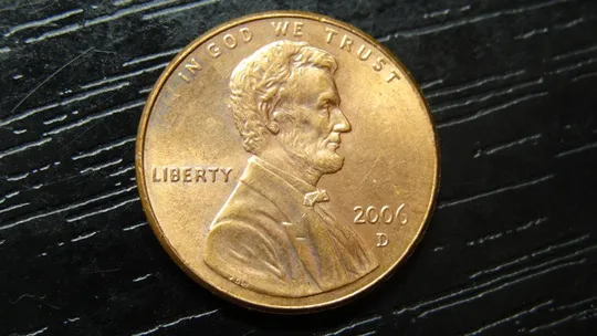 1 цент 2006 D США Ціна