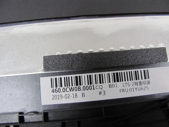 736-3 кришка матриці 460.0CW0B.0001 01YU625  для Lenovo Thinkpad T580 P52S  оригінал Торговий майданчик