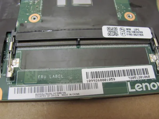 номер0938-4 материнська плата Mainboard Материнка Основна плата Системна плата Плата системи BT460 NM-A421 00JT959  I7-6600U  для Lenovo ThinkPad T460S T470s оригінал Де купити