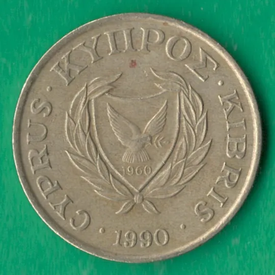 Купити 10 центів 1990 року Кіпр [МШ1]