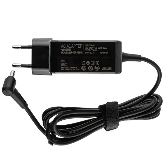 Оригінальный БЖ для ноутбука ASUS 19V, 2.37A, 45W, 4.5*3.0мм, квадратний корпус, black Ціна