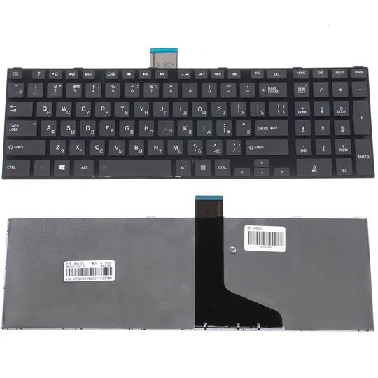 Клавіатура для ноутбука TOSHIBA (L850, L855, L870, L875, P870, P875) rus, black Ціна