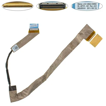 фото, Шлейф матриці для ноутбука Dell (Vostro V3500) LED (50.4ET01.001)