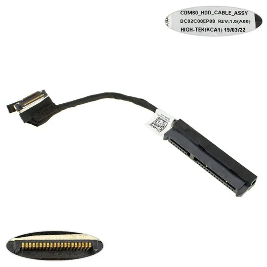 Шлейф жесткого диска SSD/HDD для ноутбука DELL (E5280), (DC02C00EP00 0RK5TV) Ціна