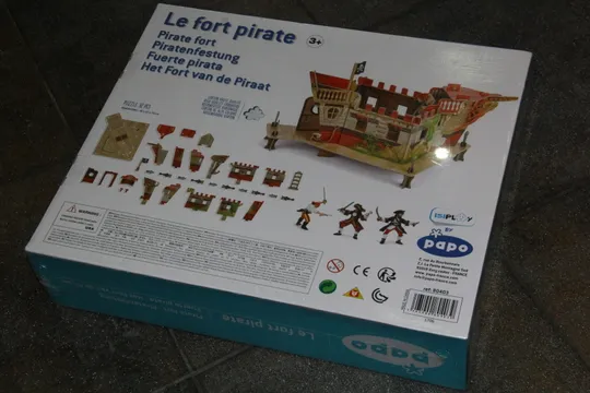 ПІРАТСЬКИЙ ФОРТ пират PAPO Франція 90-100мм НОВИЙ В УПАКОВЦІ Недорого