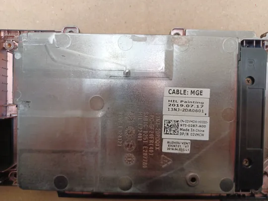 номер1064-6 Кришка батарейного відсіку корпус дно корито  08YYHG 02VMCW 13NJ-2DA0601  для DELL LATITUDE 14 5420 5424 RUGGED  оригінал Недорого