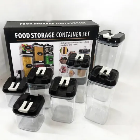 Купити Набор контейнеров для еды FOOD Storage Container Set на защелках с уплотнителем из 7 предметов