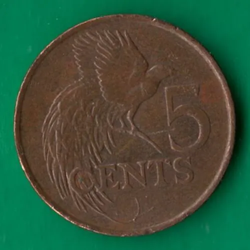5 центів 1999 року Тринідад і Тобаго [КВ] Ціна