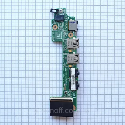 фото, USB плата Asus Eee PC 1215T IO Board для ноутбука оригінал з розборки