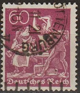 фото, 1921 - Німеччина - Стандарт 60 - wmk.1 Mi.165 _2,0 €