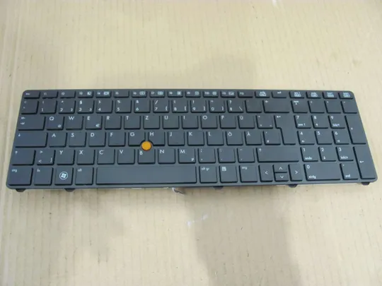 номер0012-25 клавіатура робоча 6037B0058404 638514-041 для Hp EliteBook 8760W 8770W оригінал Ціна