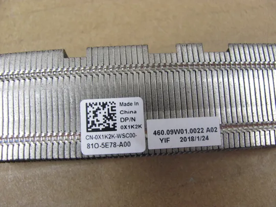 770-4 термотрубка охолодження 0X1K2K 460.09W01.0022 для Dell Inspiron \ VOSTRO 15 3568 15 3000 15 5000 оригінал Де купити