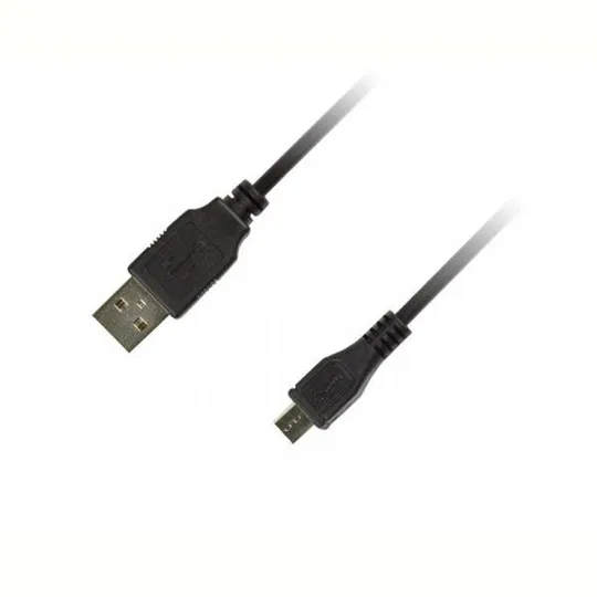 Кабель Piko USB - micro USB V 2.0 (M/M), 0.3 м, Black (1283126474071) Ціна