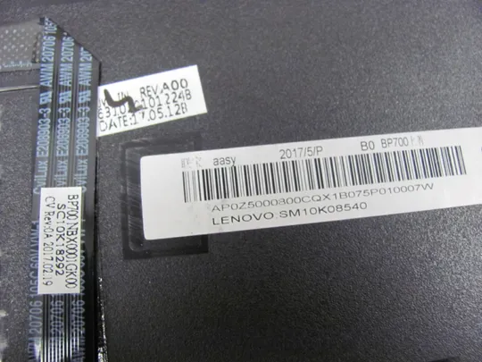 781-3 Кришка панель палмрест тачпад AP0Z5000800 для  LENOVO Thinkpad P70 P71 оригінал На торгах