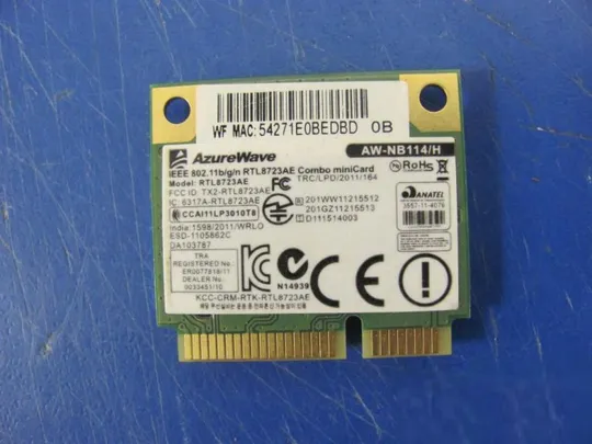 №284-15 WI-FI адаптер для MSI MS-16 GA MS-16 GD оригінал Продаж