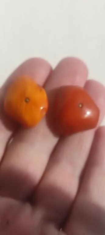 винтажный Королевский янтарь-зажим для галстука и запонки 1970-е годы или ранее bf216- Інтернет-аукціон