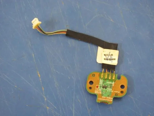 Купити номер0193-28 плата кнопки ВКЛ,Плата вмикання живлення,Плата кнопки включеня,Кнопкова плата,Кнопковий модуль, Плата управління кнопками,  Плата кнопки живлення,Laptop Power button board 6050A2495601 для TOSHIBA QOSMIO X870-119 x870 X875 оригінал