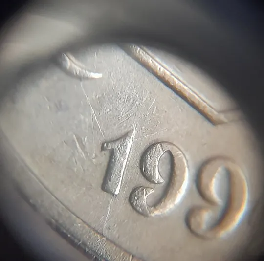 (1259) 25 копійок 1994 1БВм гарні розколи на аверсі  (25 копеек 1994 1БВм брак раскол) Де купити