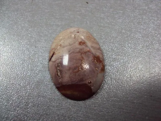 Камень яшма овальная для ювелирных изделий вес 3,93 г размер 5 х 29 х 21 мм №13299 Ціна