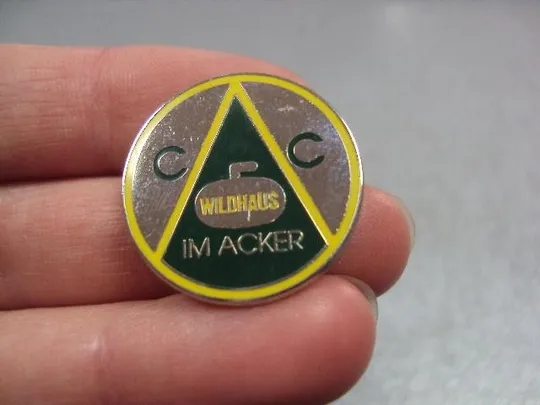 знак керлинг cc curling club wildhaus im acker №2851 З аукціону