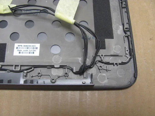 номер0961-2 кришка матриці Кришка дисплея Тильна кришка Корпус матриці Верхня кришка Задня кришка matrix cover   Top Case LCD Cover Rear Lid Back Cover Housing Cabinet 848230-001 AM1C3000100 для  HP Zbook 15 G4 G3 оригінал Інтернет-аукціон