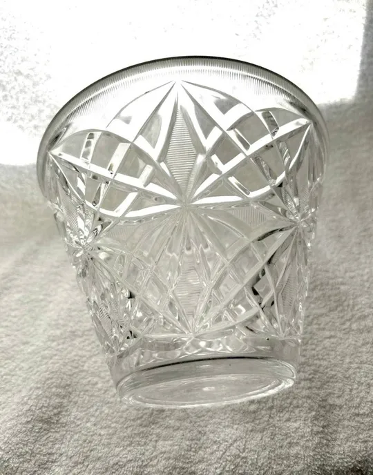Кришталева ваза, цекерниця, фруктовниця, велика, часів СССР Ціна