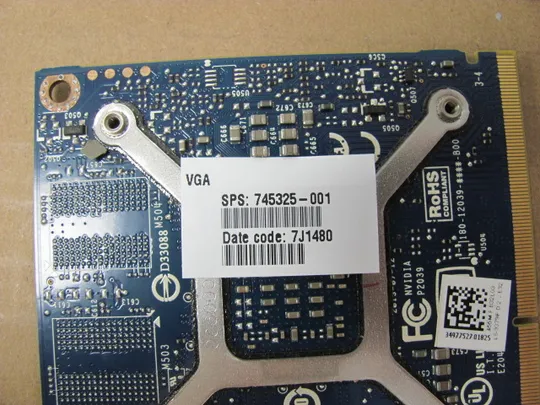 номер0141-16 відеокарта Nvidia K610M 1GB N15M-Q2-B-a1 745325-001 для HP ZBOOK 15 17 оригінал З аукціону