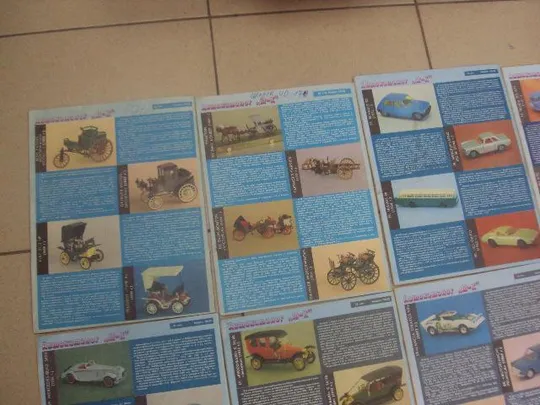 журнал моделист конструктор 1989-1991 модели автомобилей 1:43 лот 14 шт  №10884 Продаж