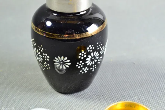 Чайниця банка синя кобальтова скло старе радянське кольорове Вживане Де купити