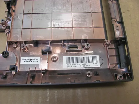 номер1028-3 Кришка дно піддон корпуса Нижний корпус для ноутбука Низ Корпус D  60.4LG15.002  для Lenovo ThinkPad L440  оригінал З аукціону