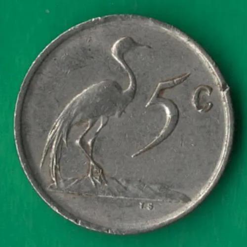 5 центів 1985 року ПАР [МШ] Ціна