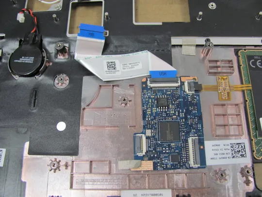 номер0972-2 Кришка панель палмрест AP2V7000501 0VN1PF  для Dell Precision 7550 M7550  7560 оригінал в Україні